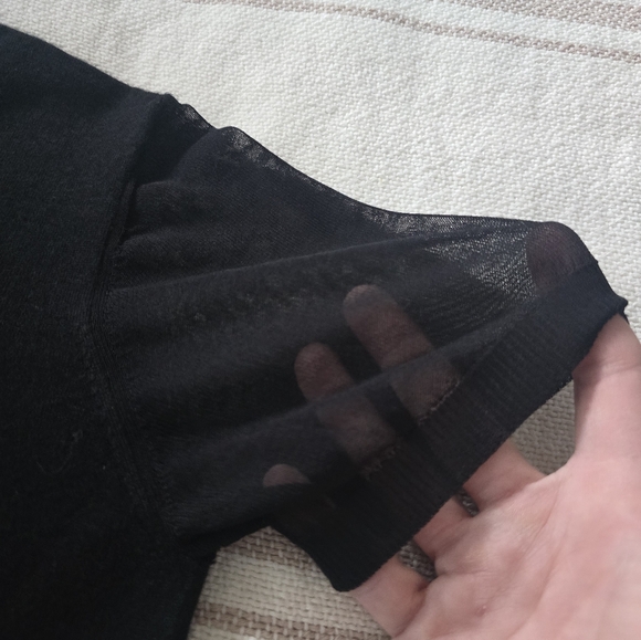 Armani Black Blouse - Picture 6 of 10